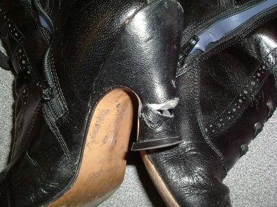 repair heel broken shoe heels stilleto tutorial